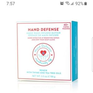 Spongelle hand defense.